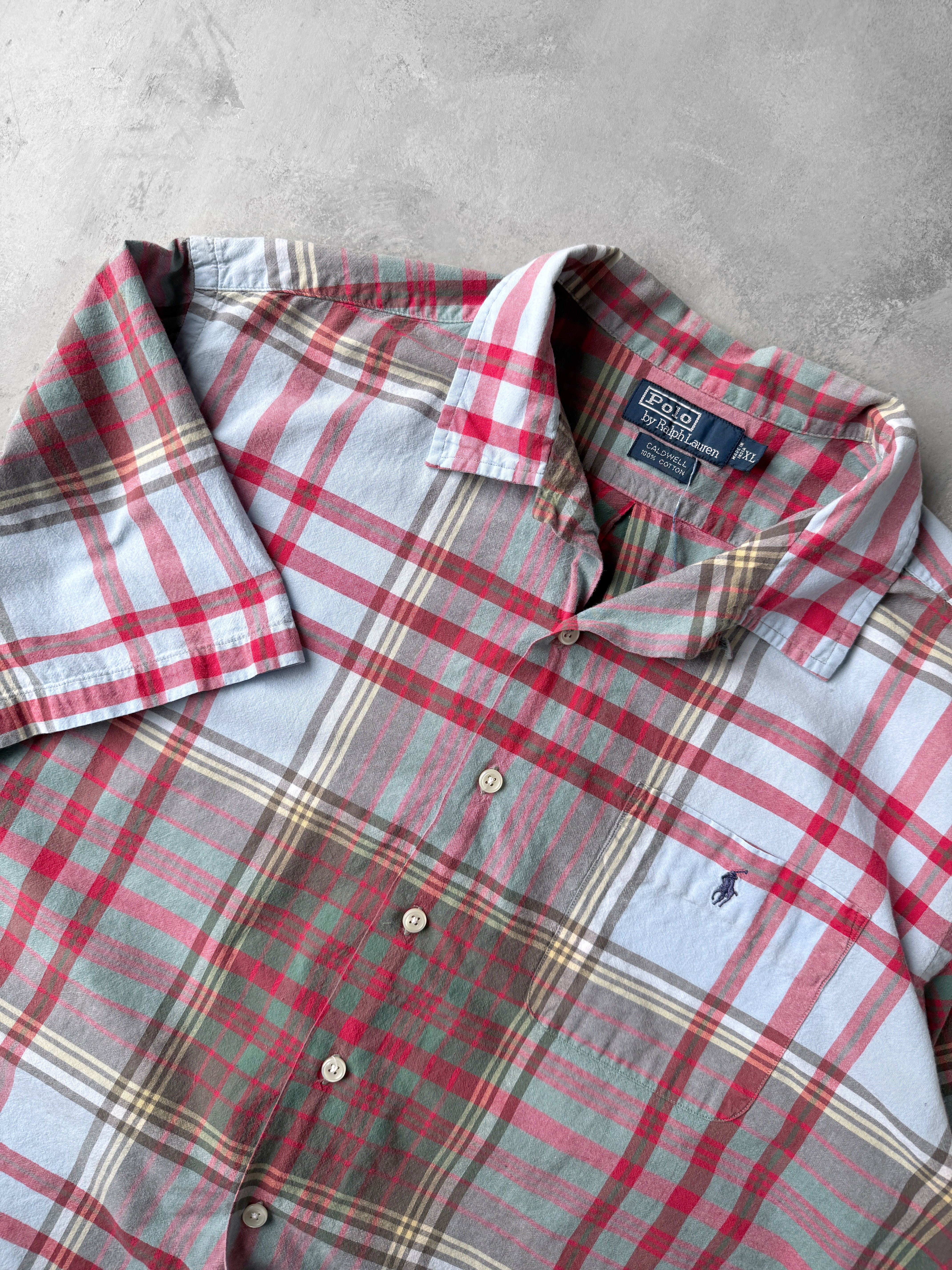 T*a様 Polo Ralph Lauren 90s CALDWELL Shir Polo Ralph Lauren Caldwell Shirt 90's - XL – Lot 1 Vintage