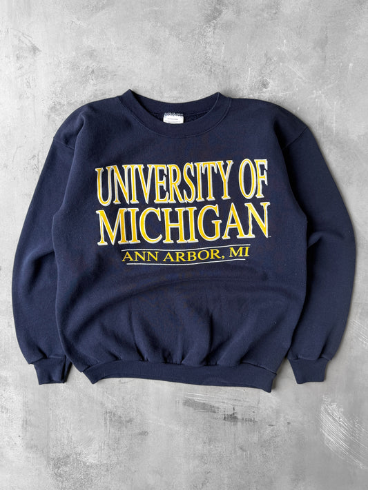 University of Michigan Sweatshirt 90's - Medium