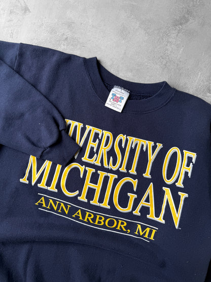 University of Michigan Sweatshirt 90's - Medium