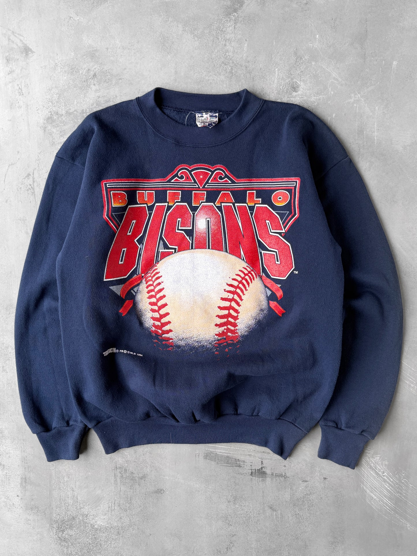 Buffalo Bisons Sweatshirt '94 - Medium