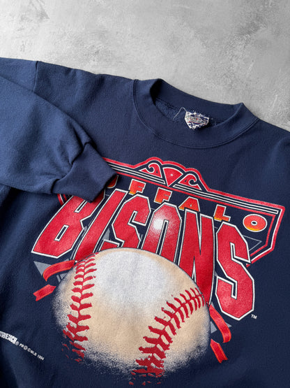 Buffalo Bisons Sweatshirt '94 - Medium
