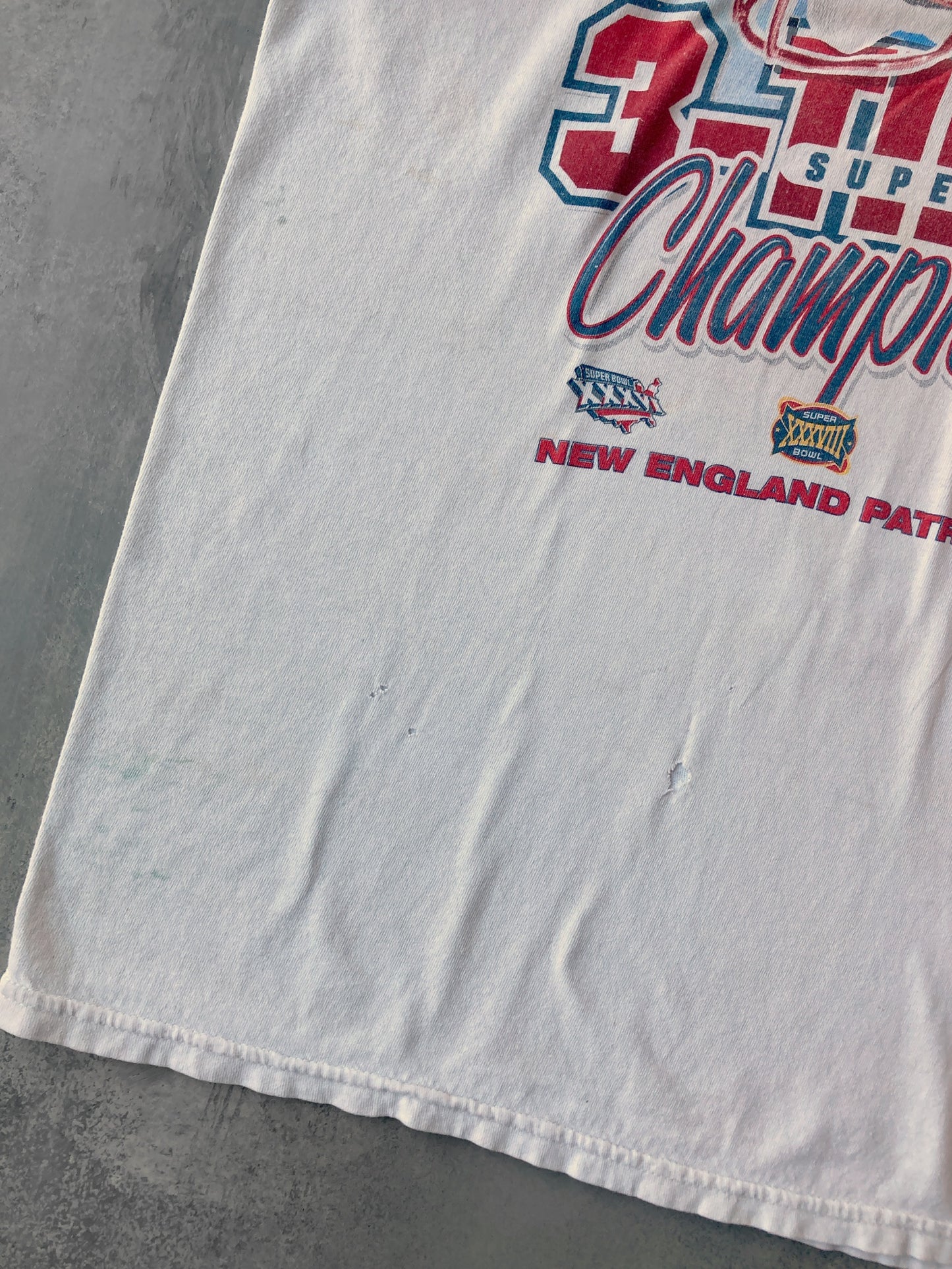 New England Patriots T-Shirt '05 - Large