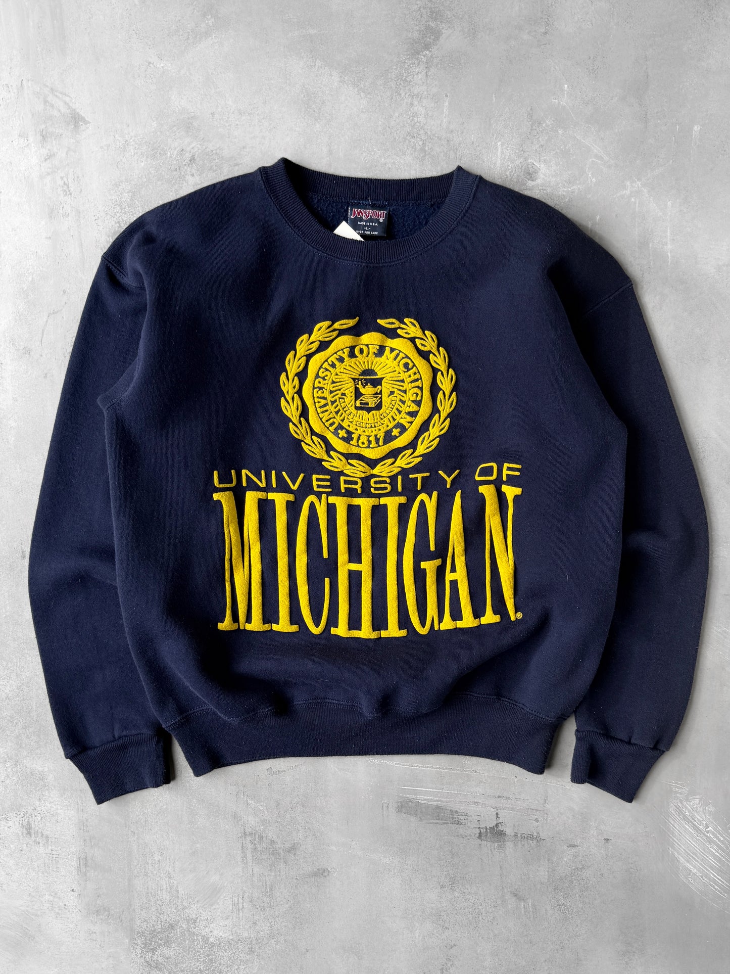 University of Michigan Sweatshirt 90's - Large