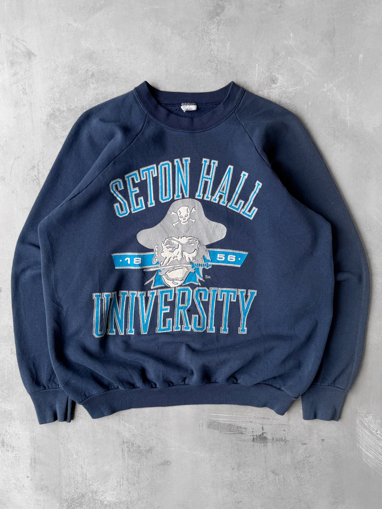 Seton Hall University Sweatshirt 90's - Large