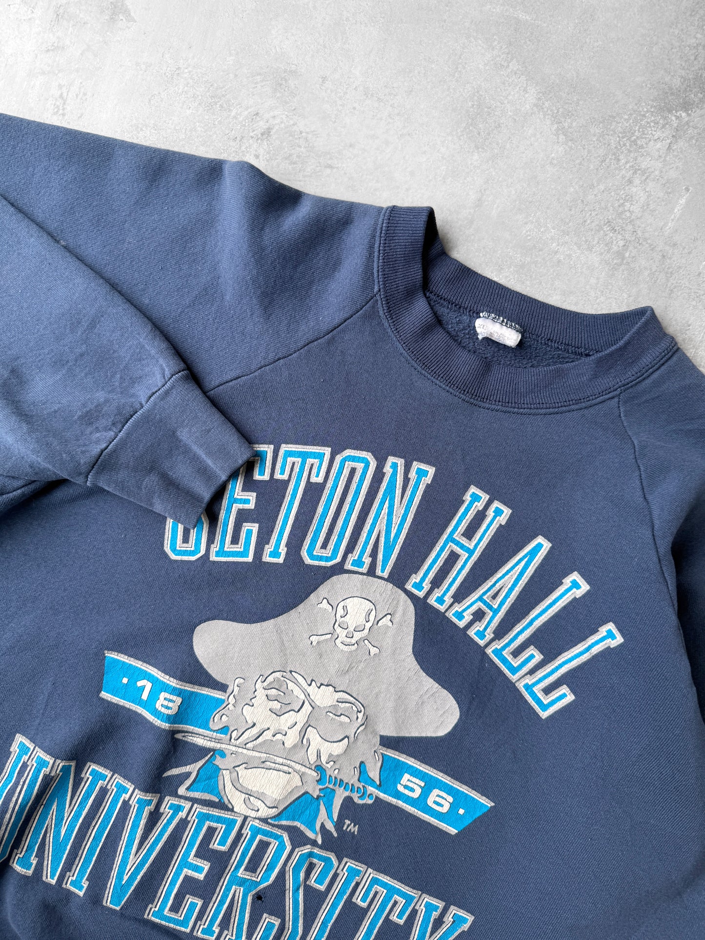 Seton Hall University Sweatshirt 90's - Large