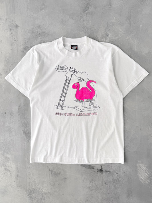 Prehistoric Laboratory T-Shirt 90's - Medium
