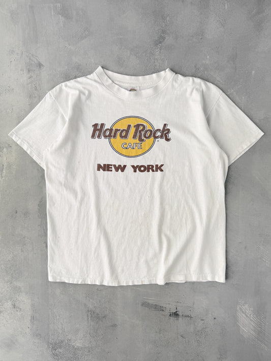Hard Rock New York T-Shirt 90's - Large
