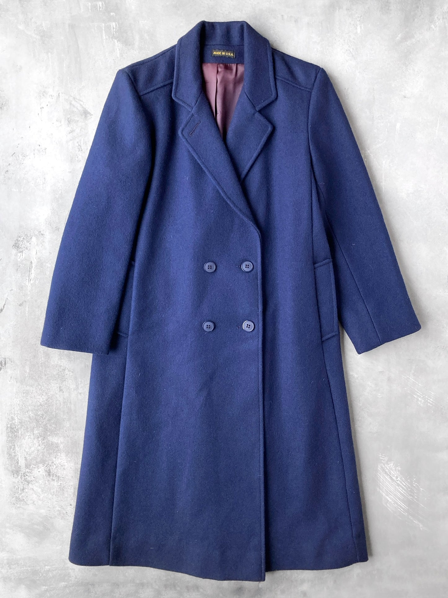 Wool Overcoat 90's - Small
