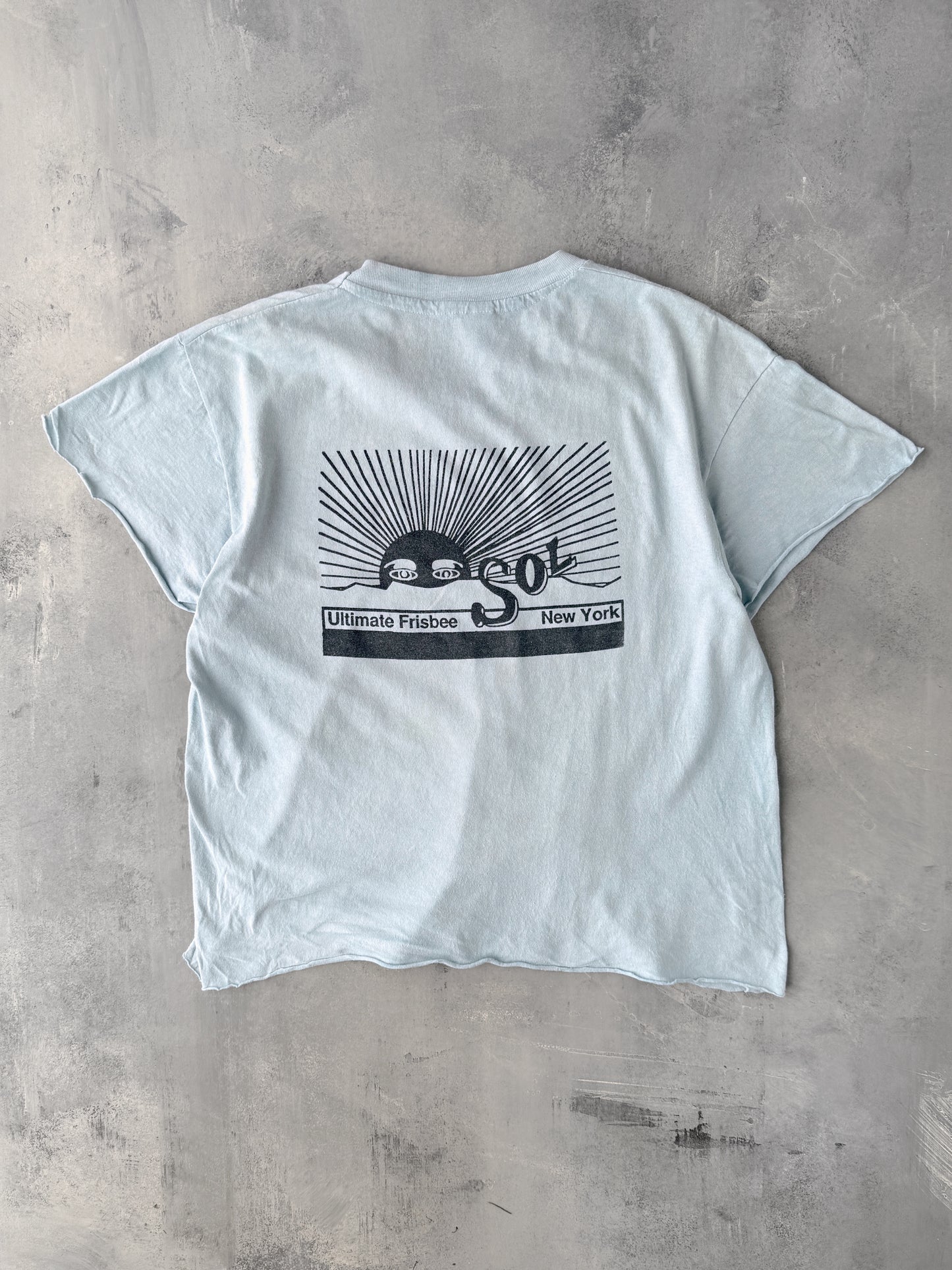 Ultimate Frisbee Chopped T-Shirt 80's - Medium