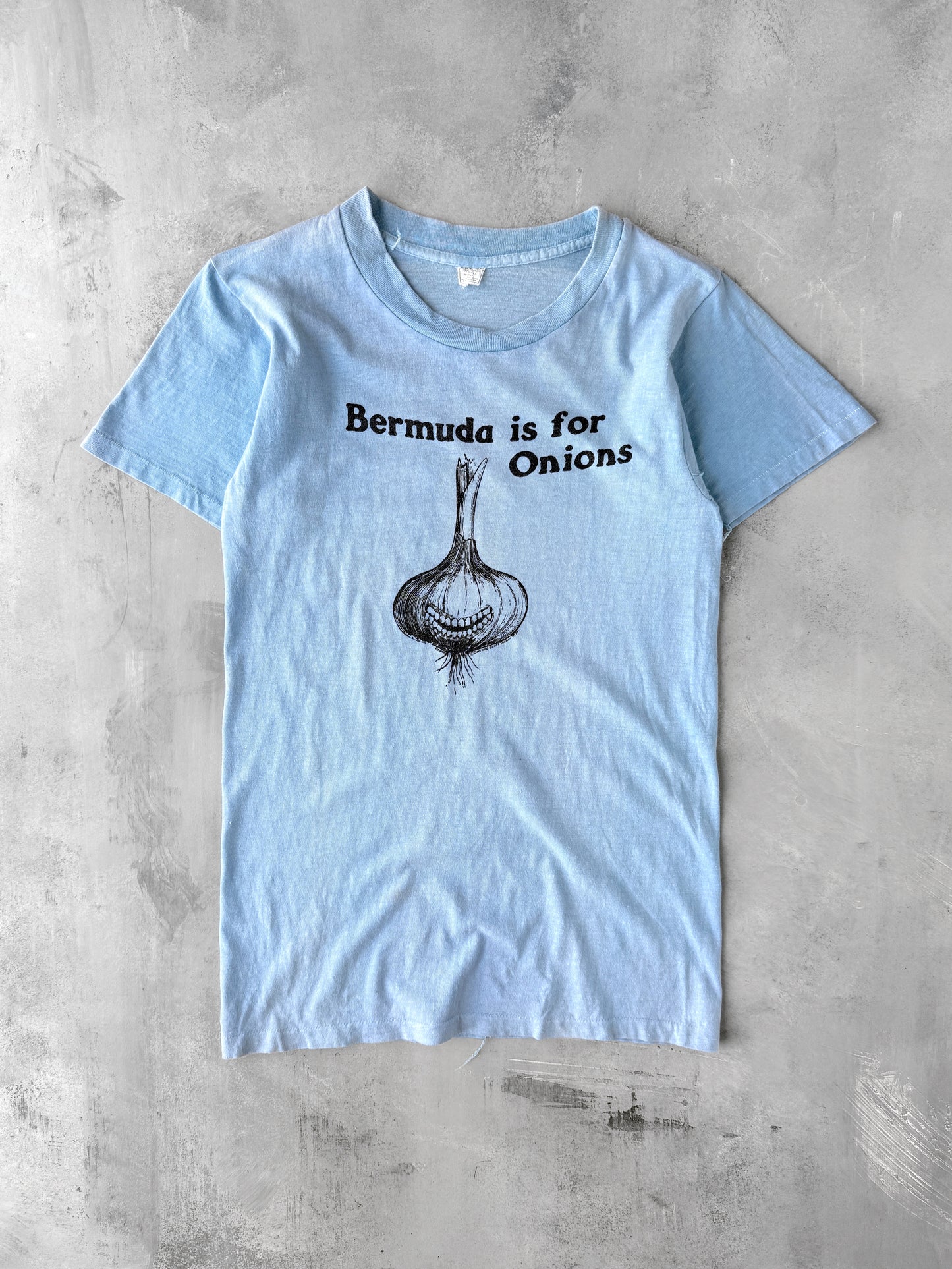 Bermuda is for Onions T-Shirt '77 - Small