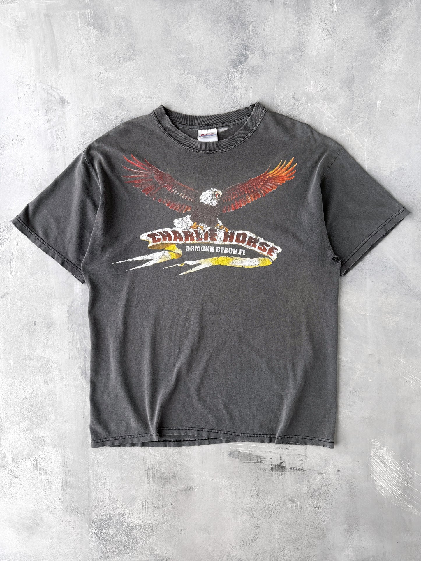Charlie Horse Ormond Beach T-Shirt '02 - Large