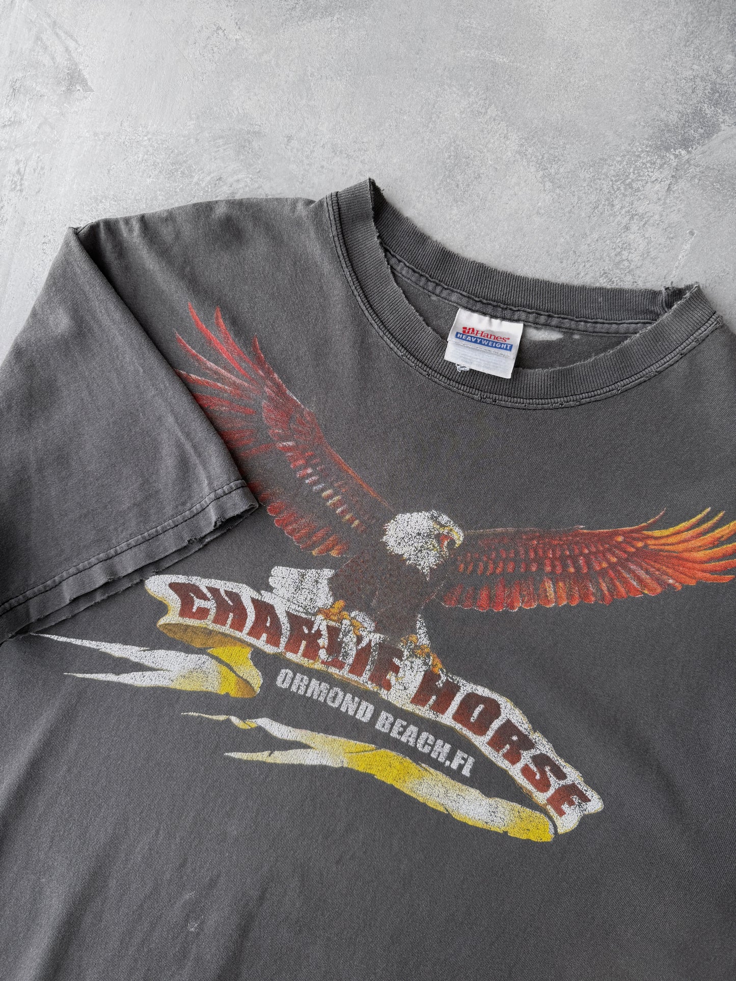 Charlie Horse Ormond Beach T-Shirt '02 - Large