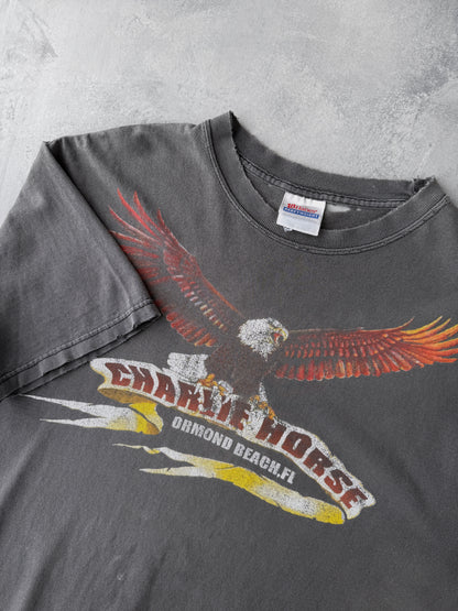 Charlie Horse Ormond Beach T-Shirt '02 - Large