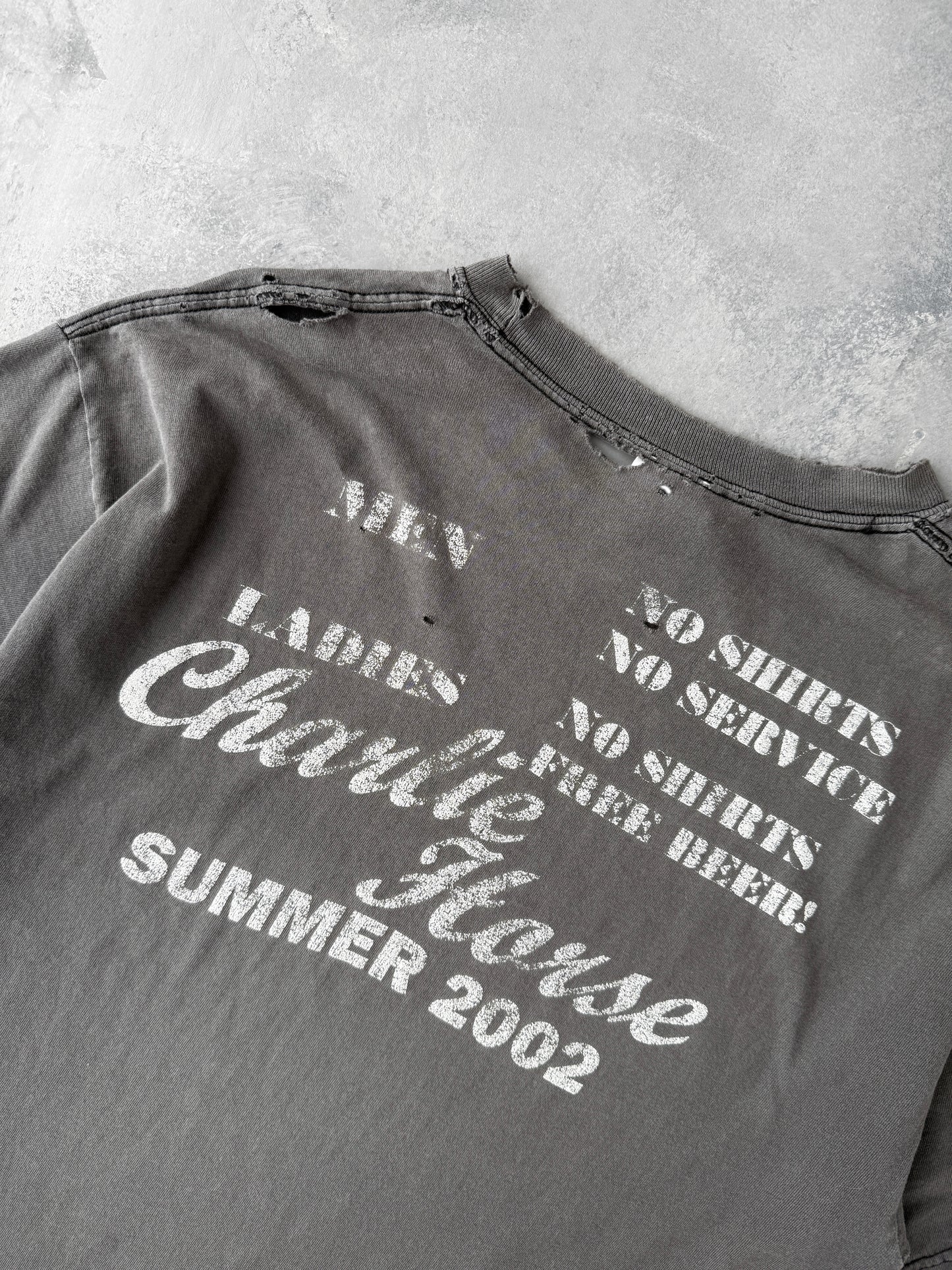 Charlie Horse Ormond Beach T-Shirt '02 - Large