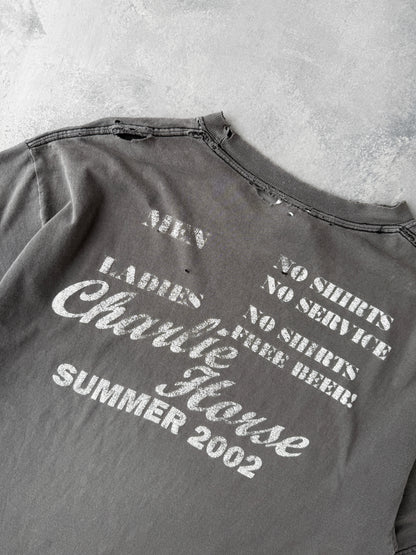 Charlie Horse Ormond Beach T-Shirt '02 - Large