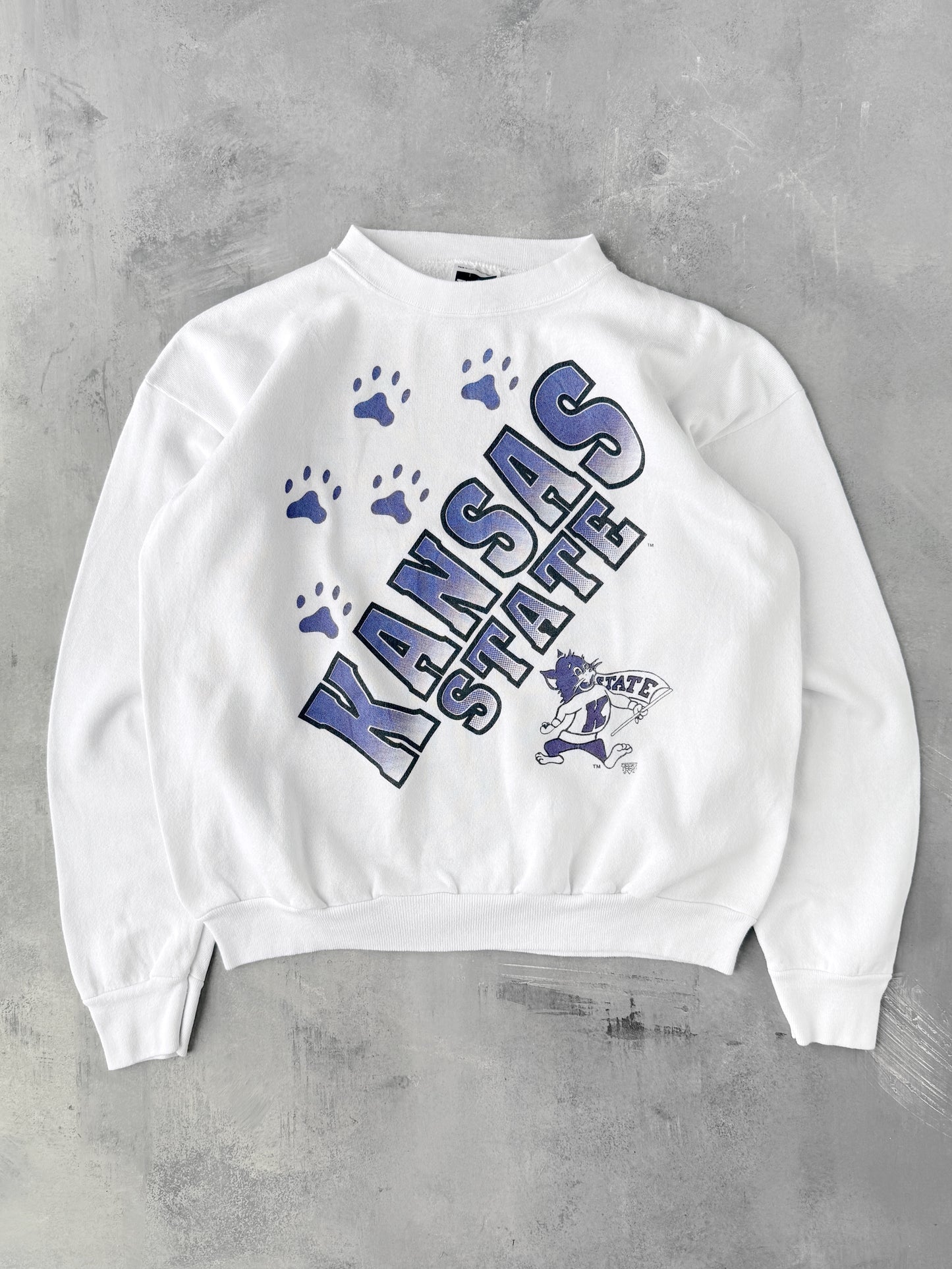 Kansas State University Sweatshirt 90's - Medium / Large