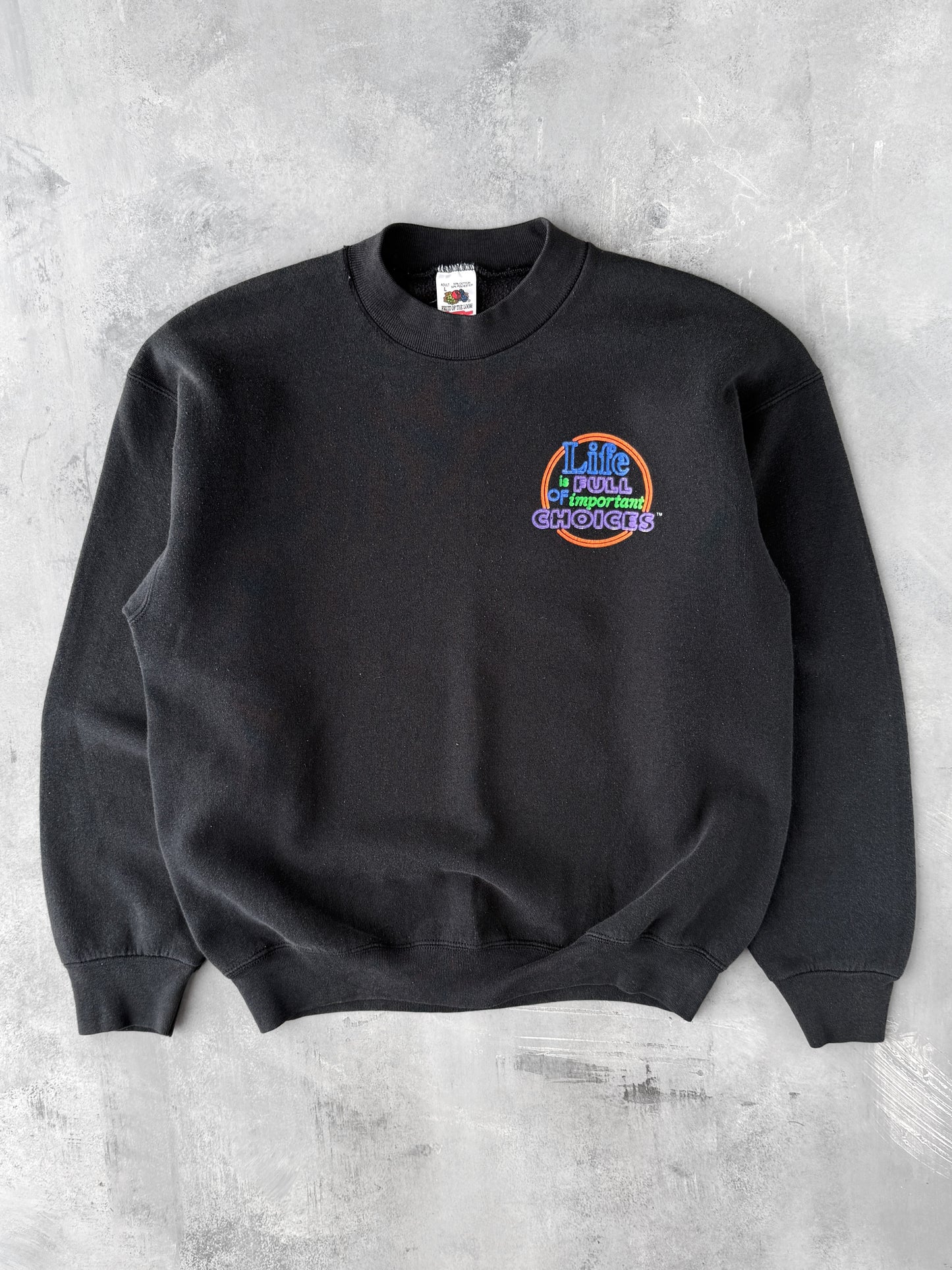 Important Choices Beer Sweatshirt '96 - Medium