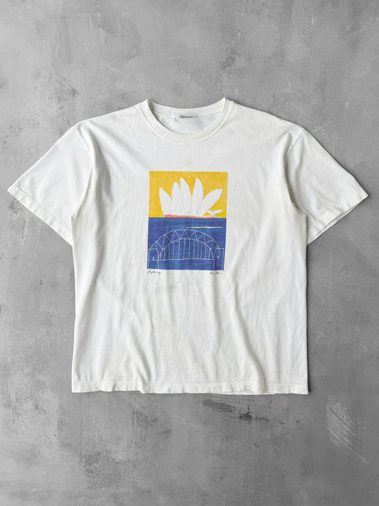 Sydney, Australia T-Shirt Y2K - Large