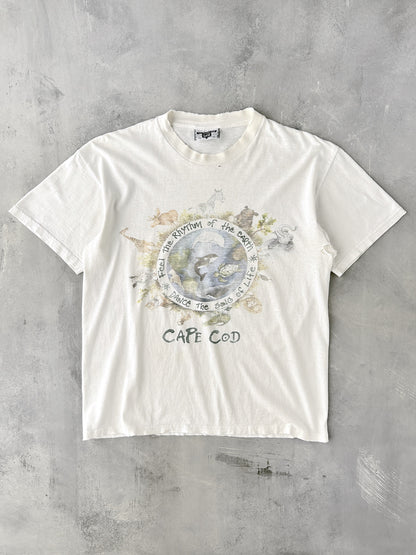 Cape Cod Earth T-Shirt 90's - Medium