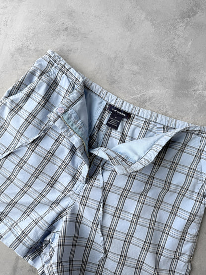 Plaid Shorts Y2K - Size 8