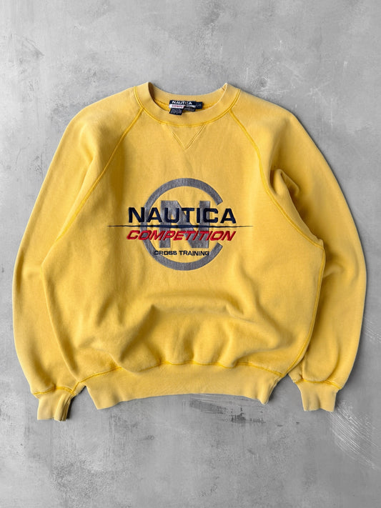 Nautica Competition Sweatshirt 90's - Large