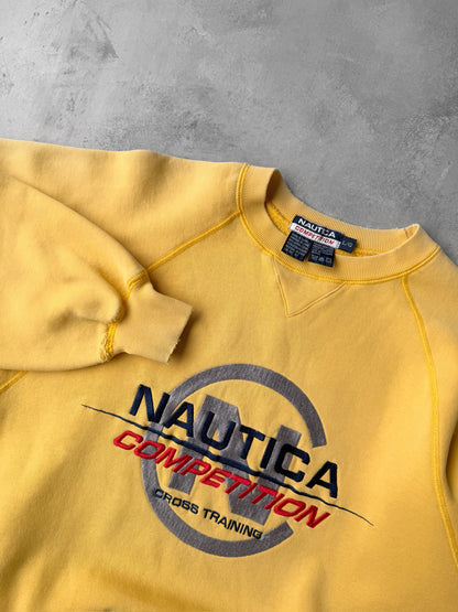 Nautica Competition Sweatshirt 90's - Large