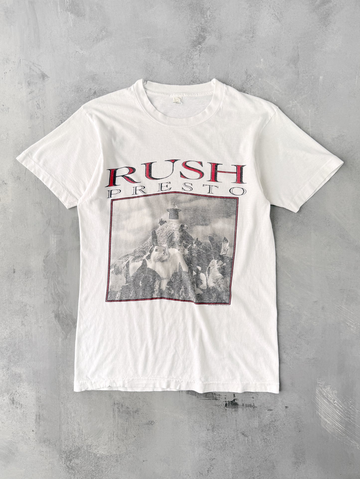 Rush Presto Tour T-Shirt '90 - Medium