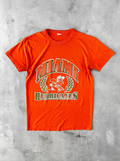 Miami Hurricanes T-Shirt 90's - Small