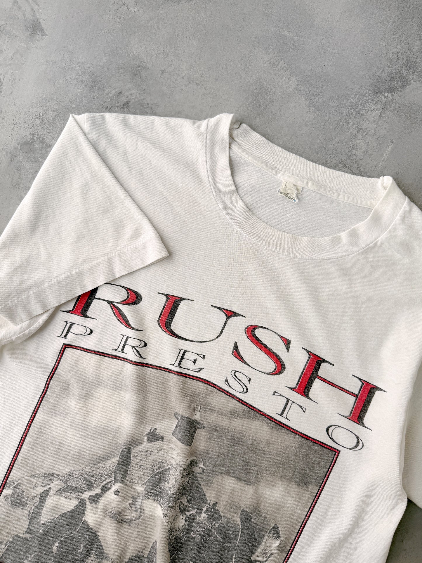 Rush Presto Tour T-Shirt '90 - Medium