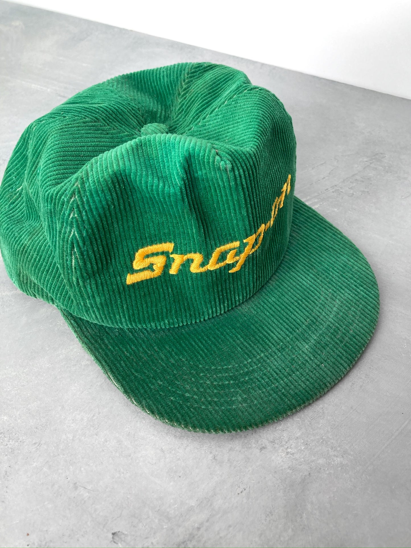 Snap-On Corduroy Hat 80's