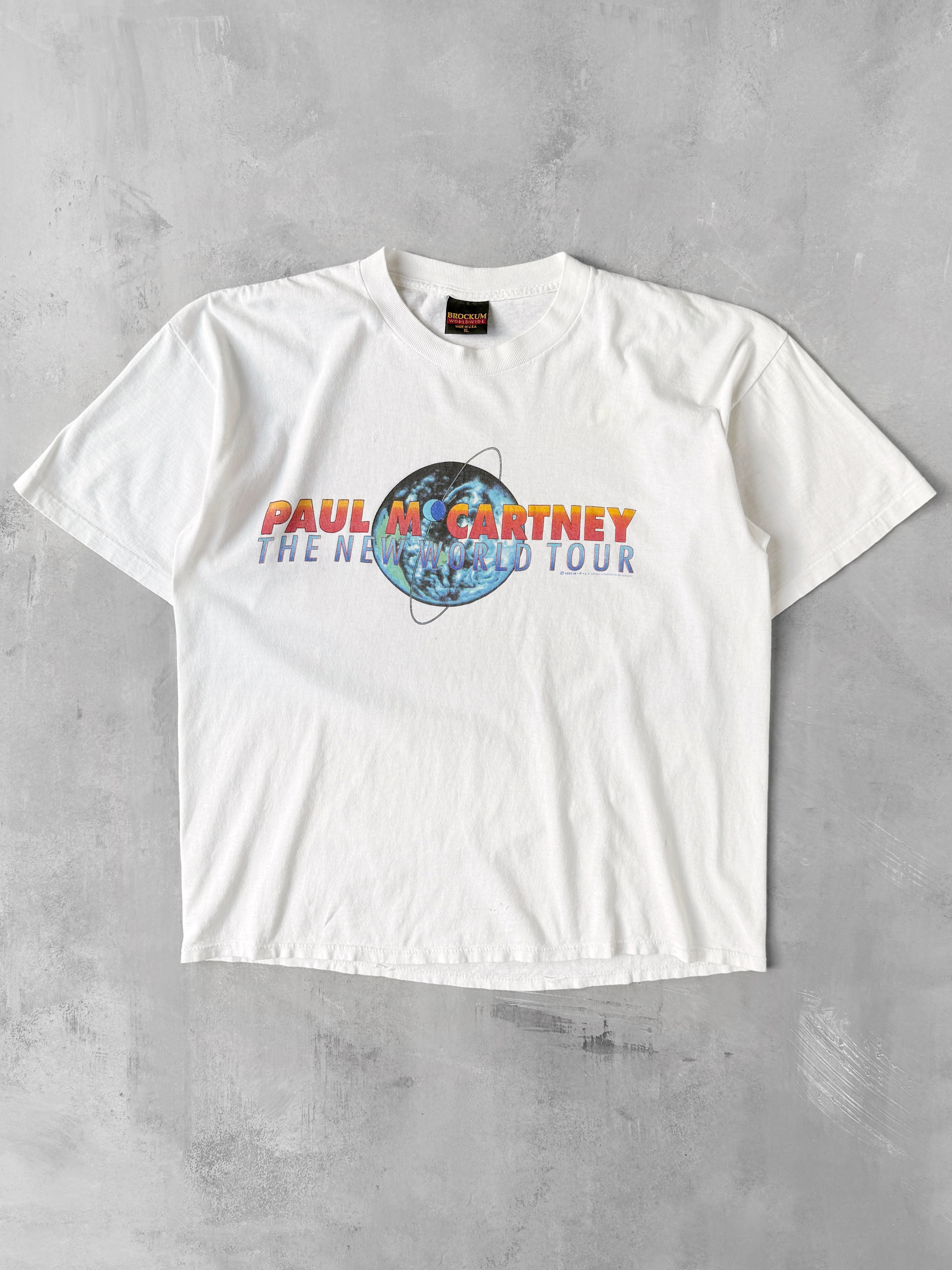 Paul Young ワールドツアー Tシャツ '85-'86 ビンテージ品 Paul Young ワールドツアー Tシャツ '85-'86 ビンテージ品 【公式通販】