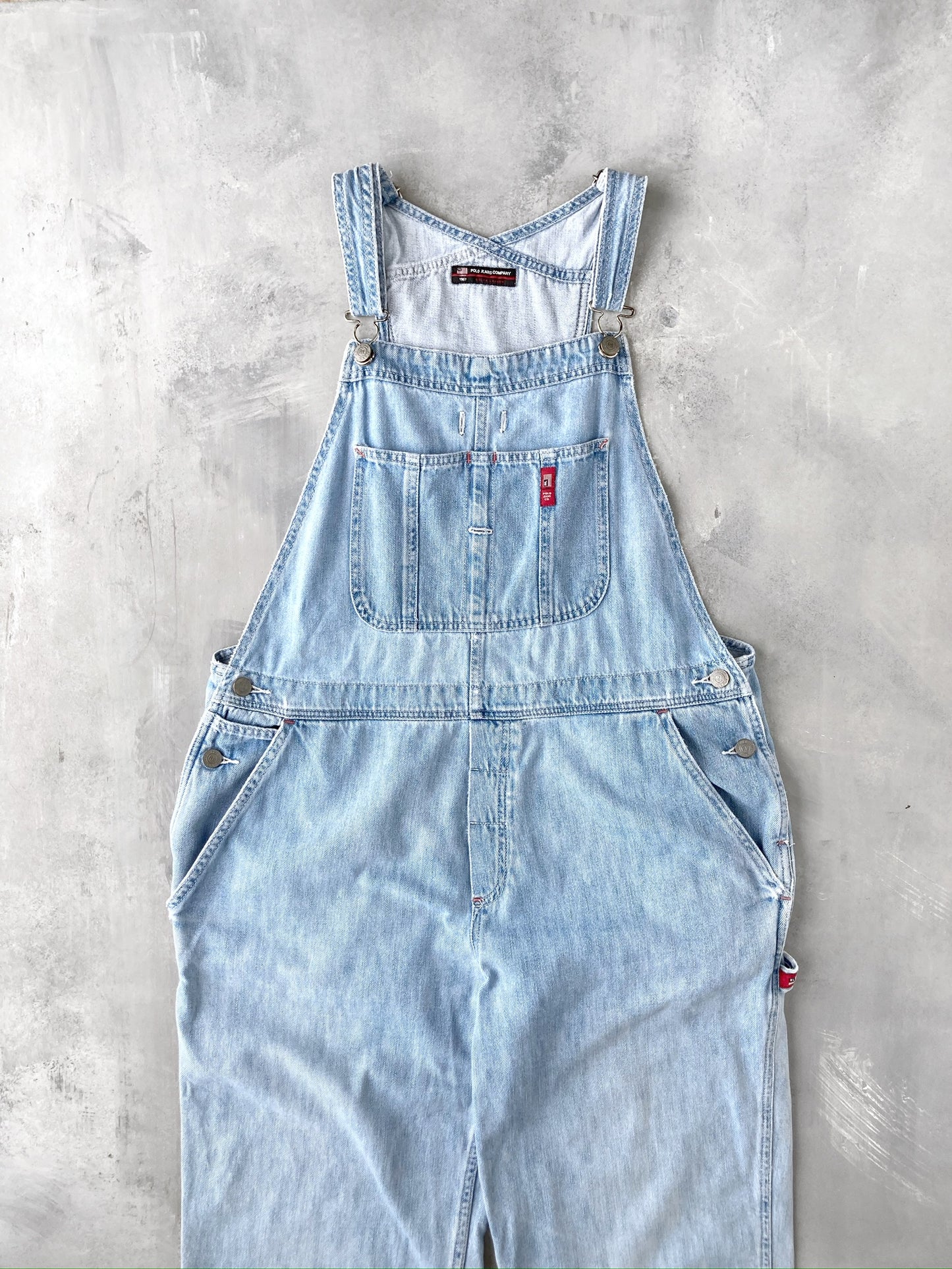 Polo Sport Carpenter Overalls Y2K - Large