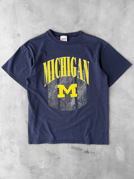 University of Michigan T-Shirt 90's - Large