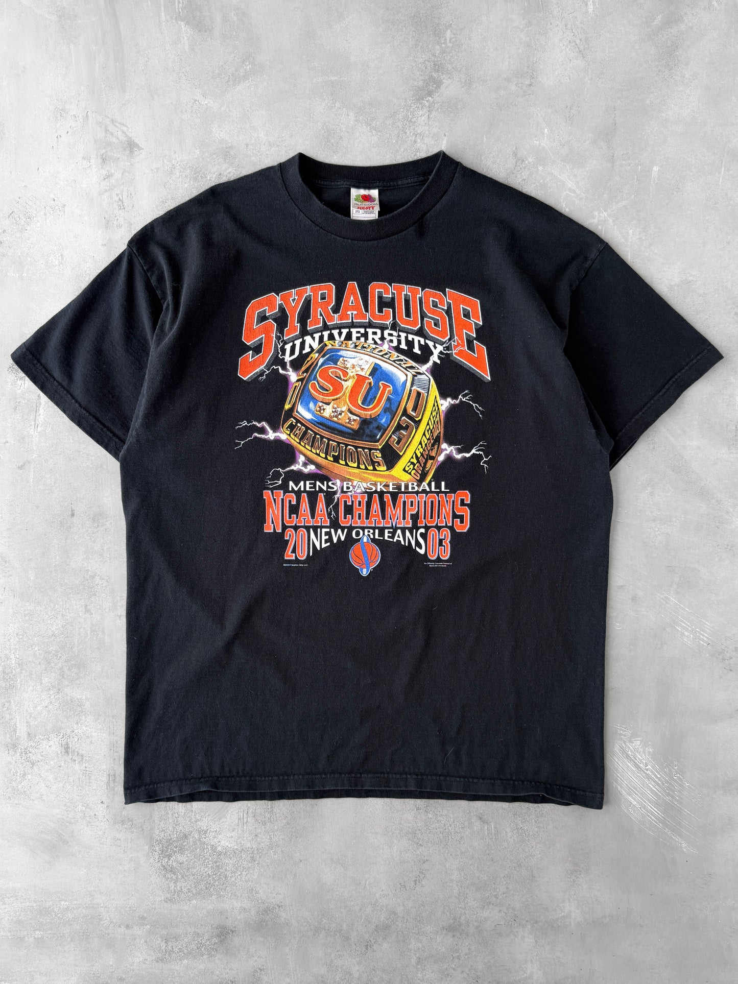 Syracuse University Championship Ring T-Shirt '03 - XXL