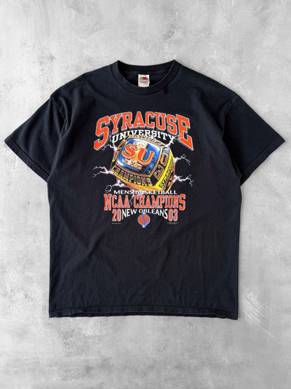 Syracuse University Championship Ring T-Shirt '03 - XXL