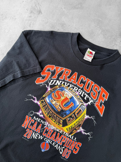 Syracuse University Championship Ring T-Shirt '03 - XXL