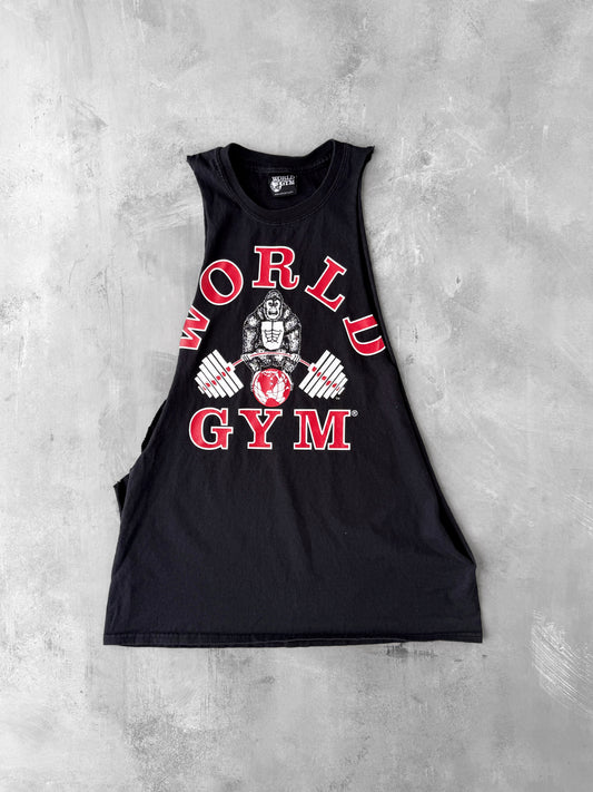World Gym Muscle Tank Top 00's - Medium / Large