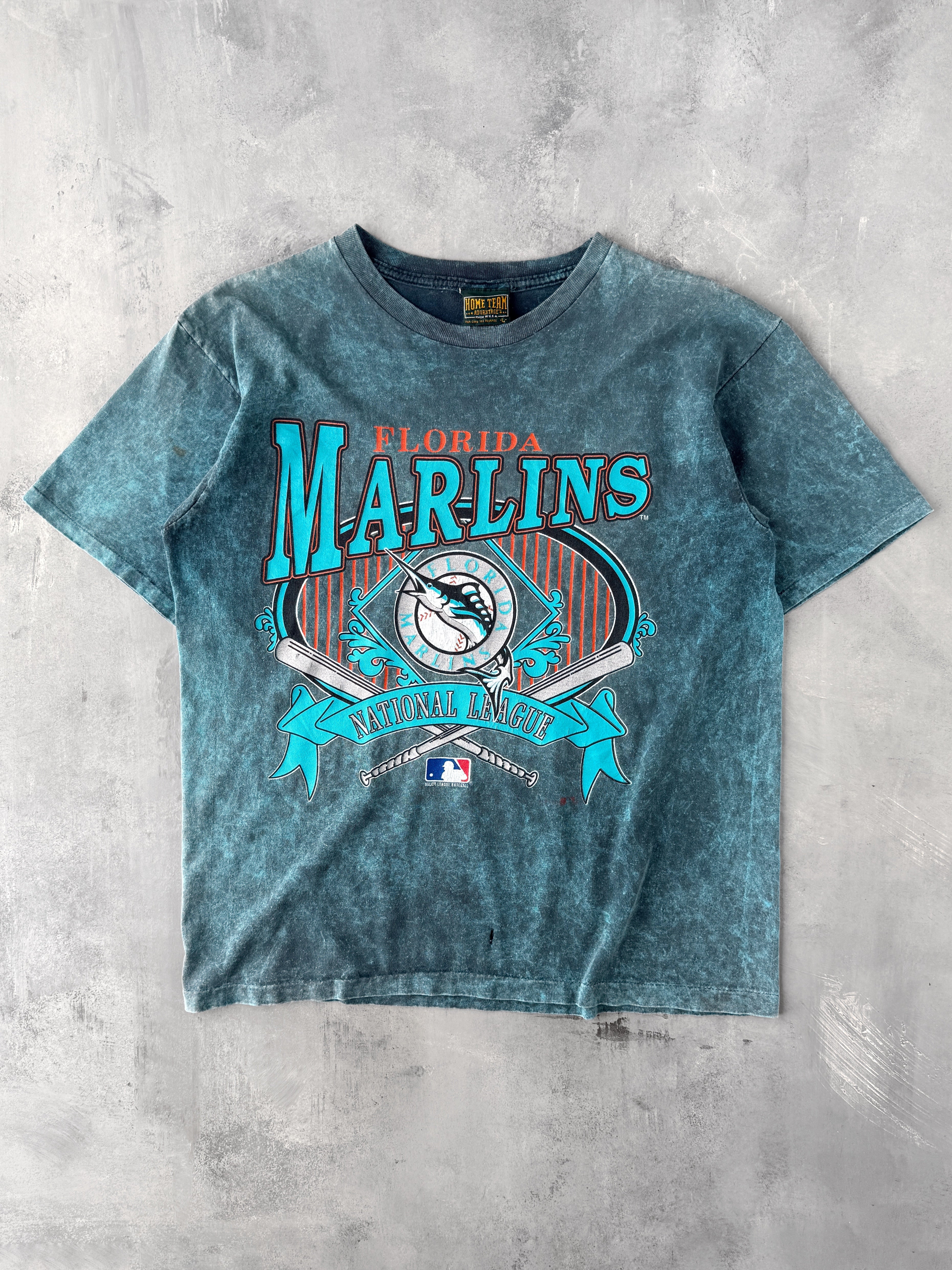 Mens Shirts Mlb Shirts Florida Marlins T Shirt VINTAGE MLB FLORIDA