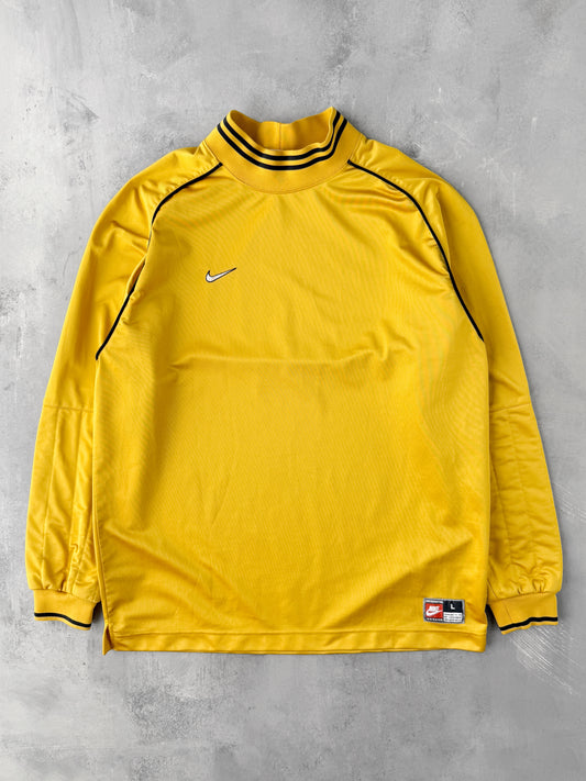 Nike Soccer Goalie Jersey 90's - Large