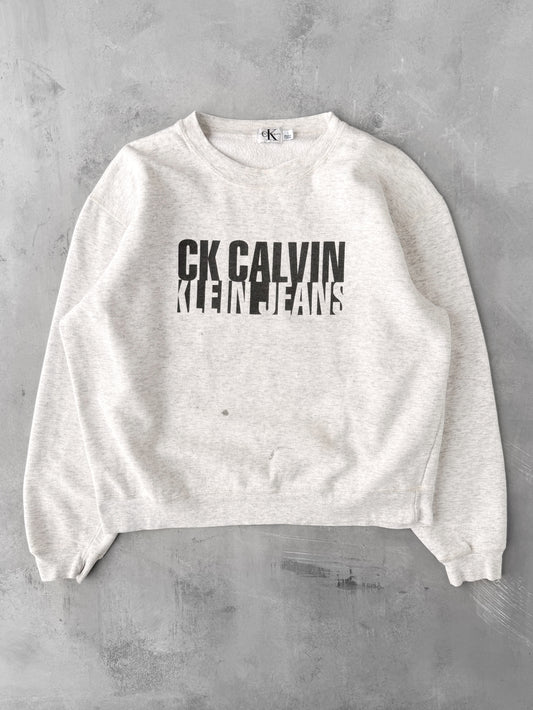 Calvin Klein Jeans Sweatshirt 90's - Large