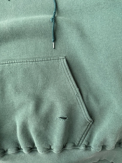 Distressed Nike Essential Hoodie 90's - XL