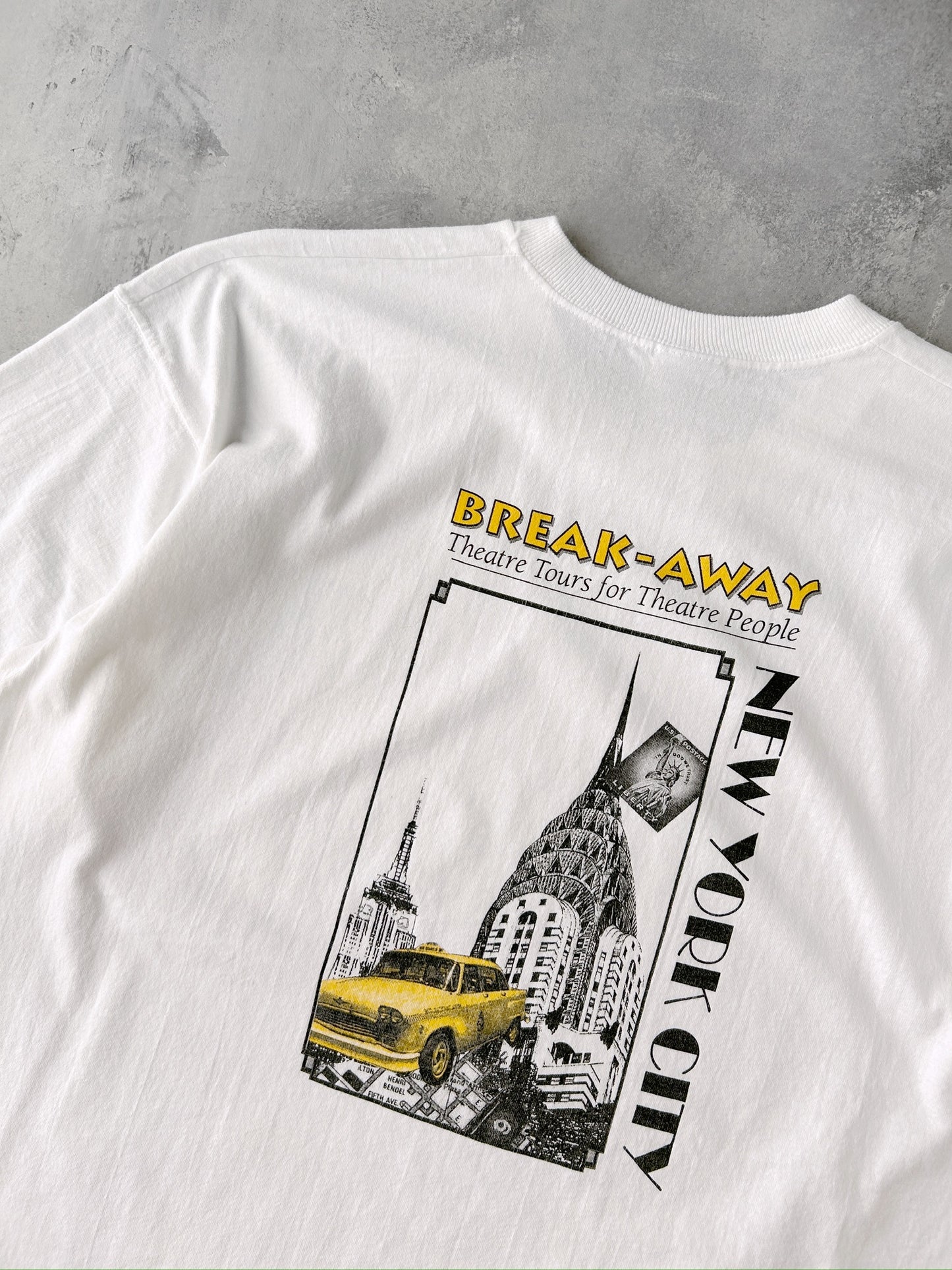 Break-Away Theater Tours T-Shirt 90's - XL