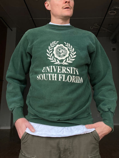 University of South Florida Sweatshirt 90's - Medium / Large