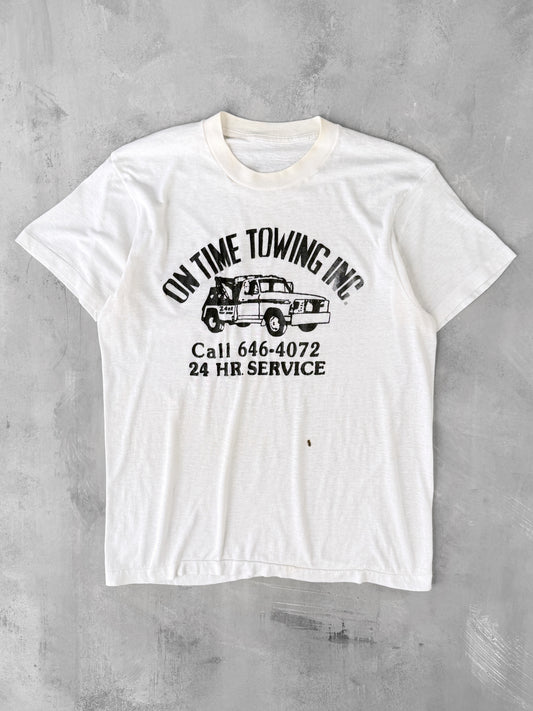 Towing Service T-Shirt 80's - Medium