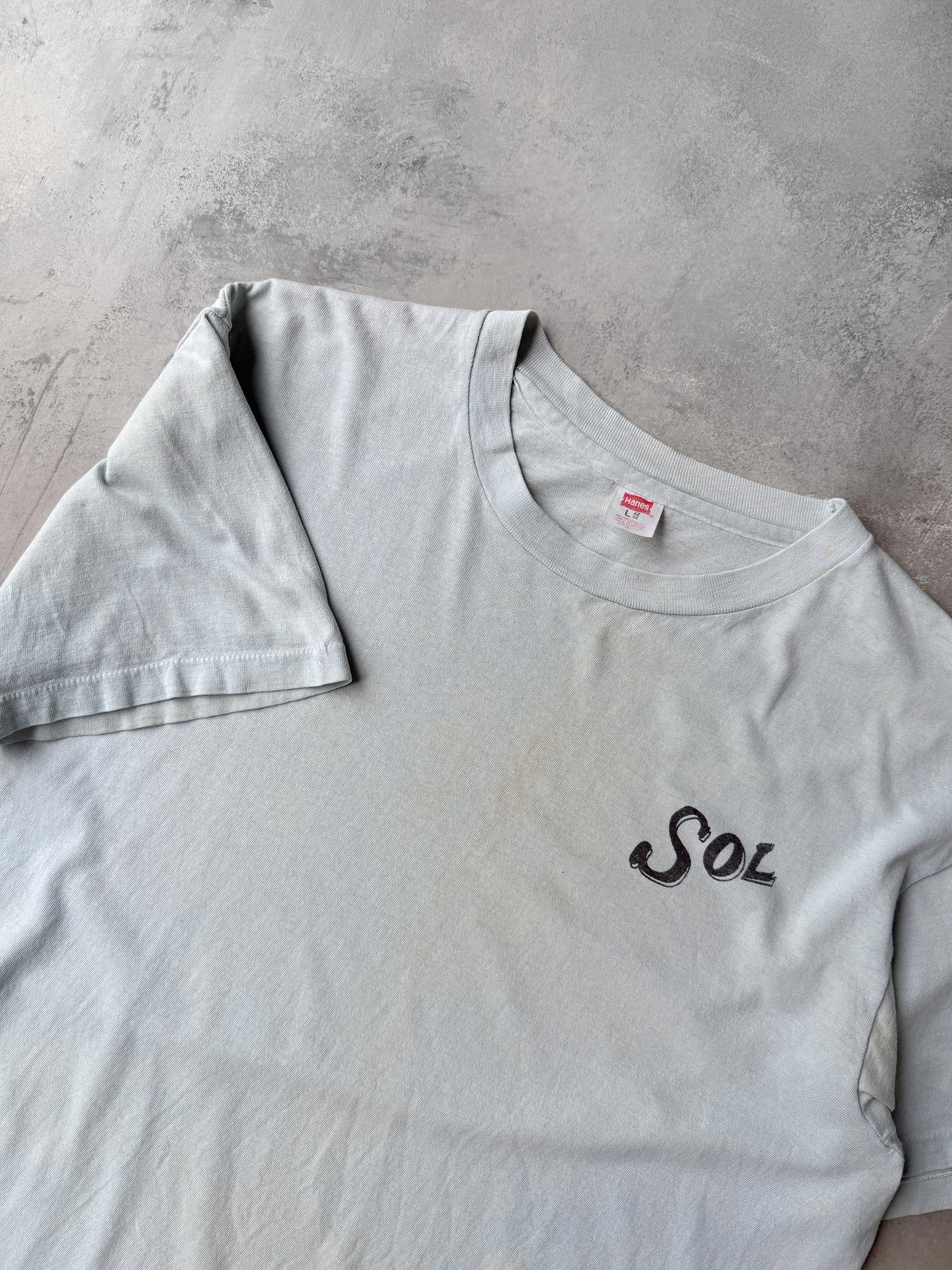 Sol Ultimate Frisbee T-Shirt 80's - Large