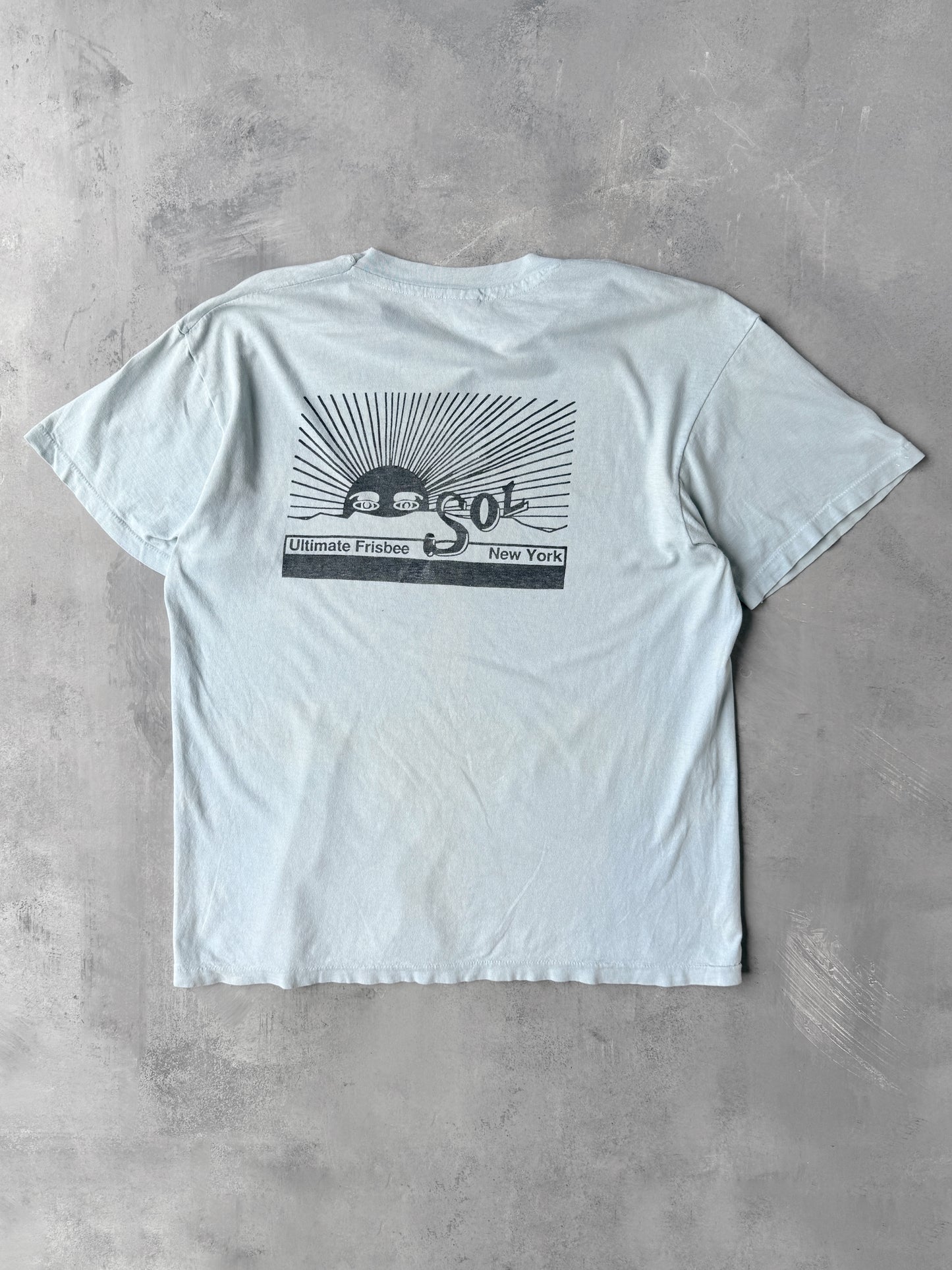 Sol Ultimate Frisbee T-Shirt 80's - Large