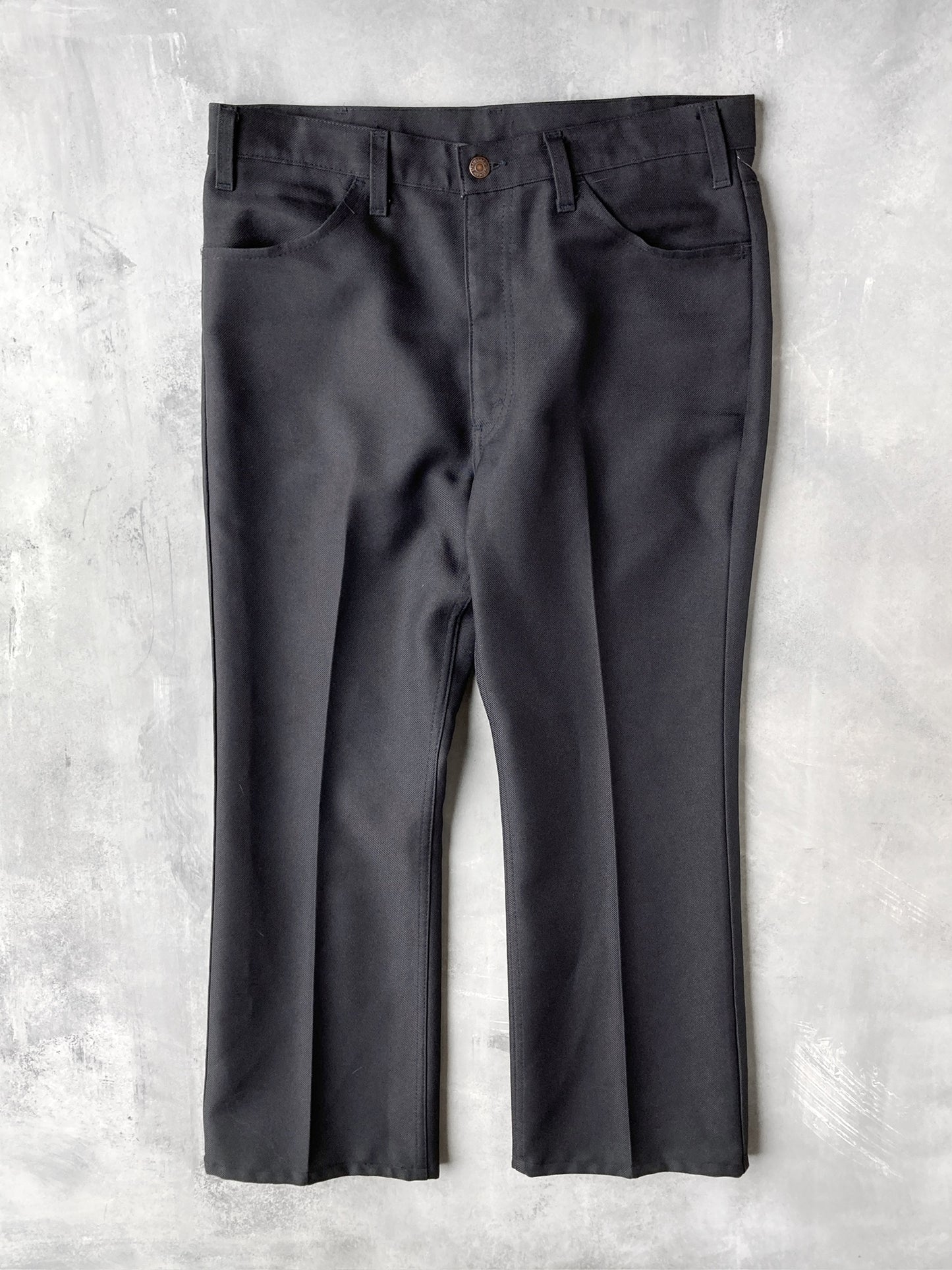Levi's Polyester Twill Pants 70's - 35 x 28