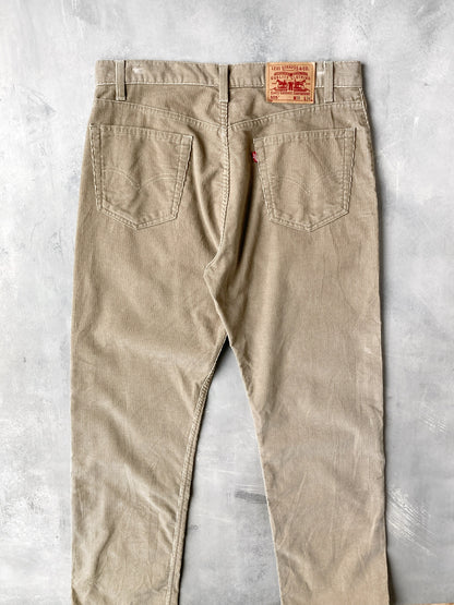 Levi's 505 Corduroy Pants '00 - 35 x 34