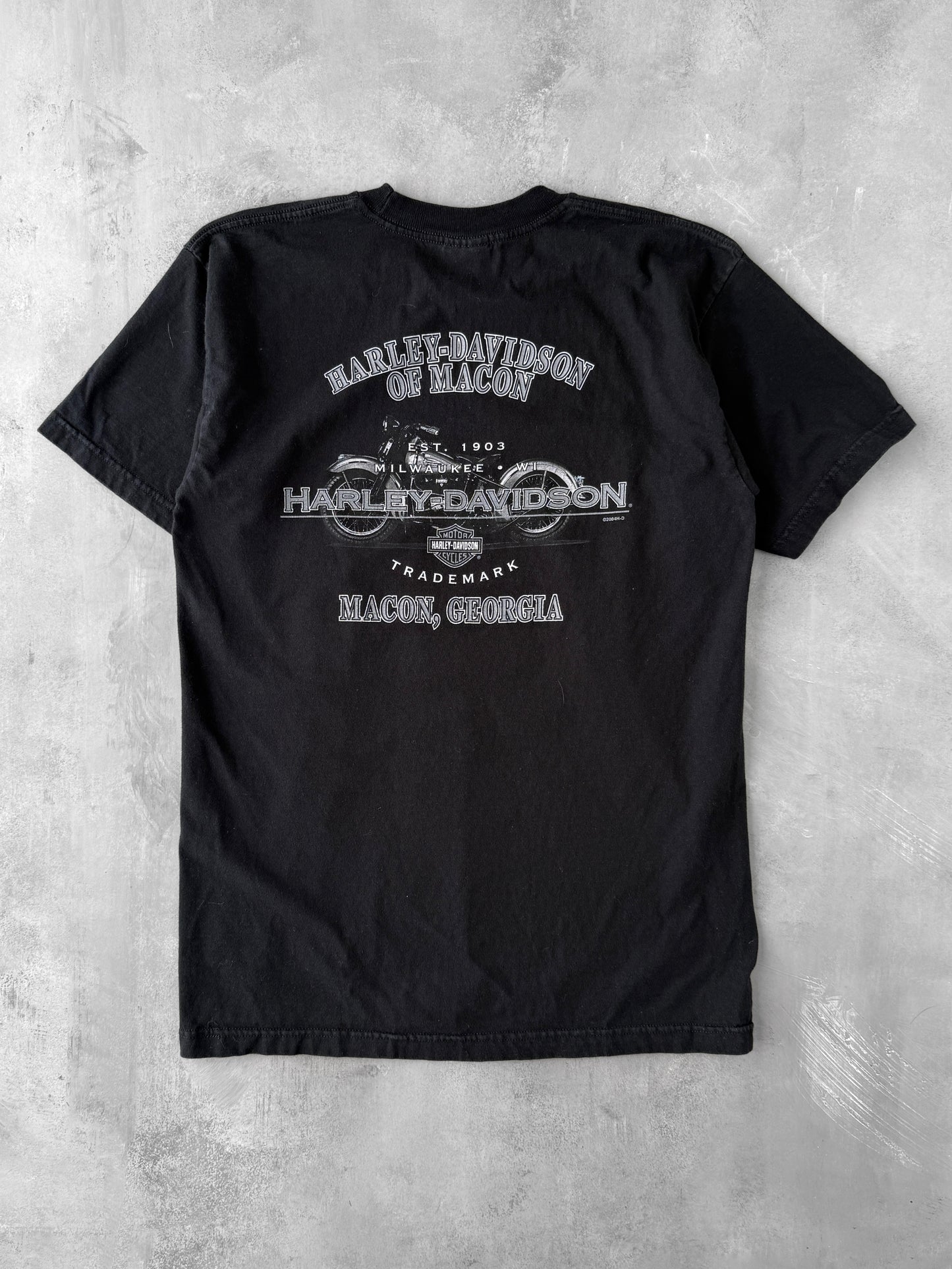 Harley-Davidson Macon, GA T-Shirt '04 - Large