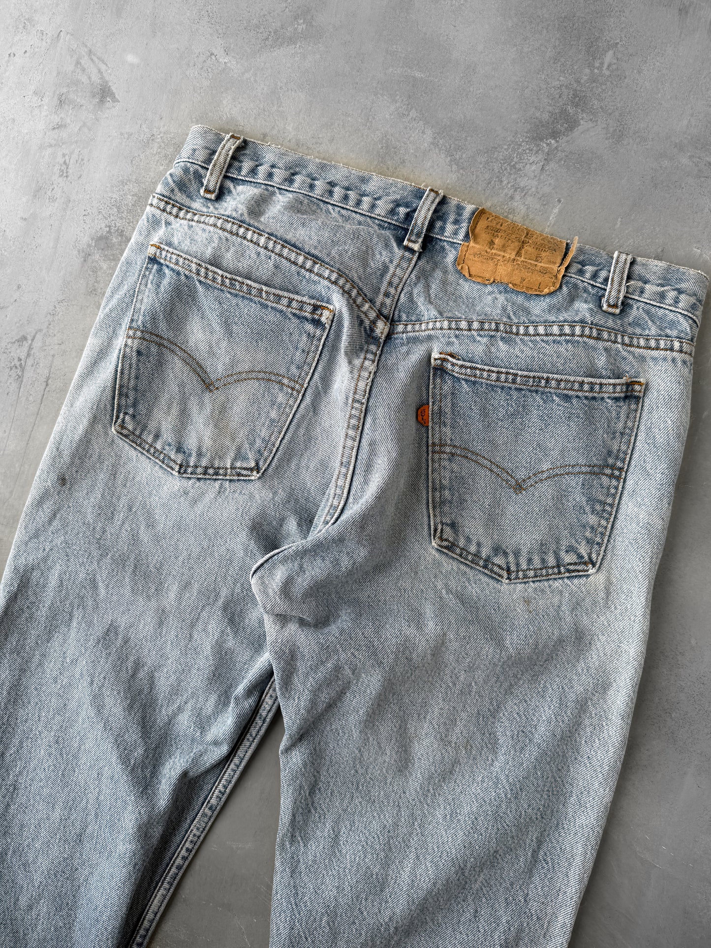 Levi's 505 Light Wash Jeans 80's - 32x31